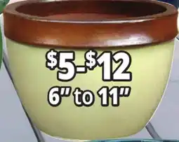 Ocean State Job Lot Outdoor Glazed Ceramic Planters offer