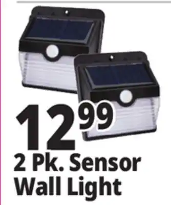Ocean State Job Lot Outdoor Living Accents Solar Sensor Wall Lights 2 Count offer