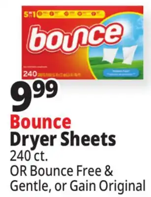 Ocean State Job Lot Bounce Free & Gentle Dryer Sheets 240 Count offer