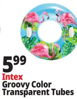 Ocean State Job Lot Intex Lush Tropical Tube Float offer