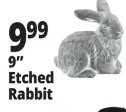 Ocean State Job Lot Stone Rabbit Statue offer