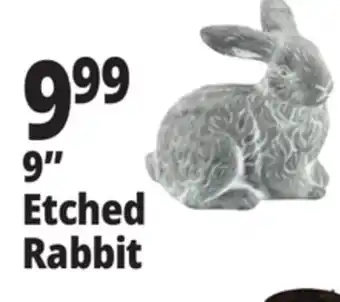 Ocean State Job Lot Stone Rabbit Statue offer
