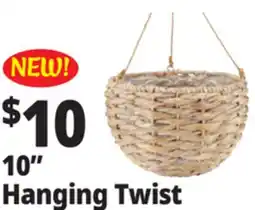 Ocean State Job Lot 10 Hanging Twist offer
