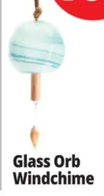 Ocean State Job Lot Glass Orb Windchime offer