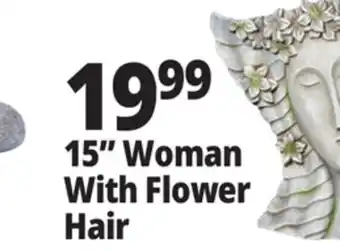 Ocean State Job Lot 15 Woman With Flower Yard Decorations offer