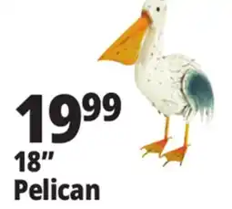 Ocean State Job Lot 18 Pelican Garden Statue offer