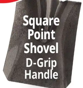 Ocean State Job Lot Tiller & Rowe Fiberglass Handles Square Point Shovel offer