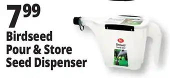 Ocean State Job Lot Birdseed Pour & Store Dispenser offer