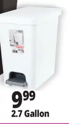 Ocean State Job Lot Sterilite Step-On 2.7 Gal Wastebasket offer