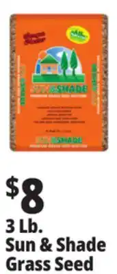 Ocean State Job Lot Premium Quality Sun & Shade Grass Seed Mixture 3 lbs offer
