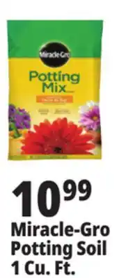 Ocean State Job Lot Miracle-Gro Potting Mix offer