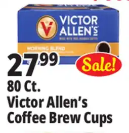 Ocean State Job Lot 80 Ct. Victor Allen's Coffee Brew Cups offer