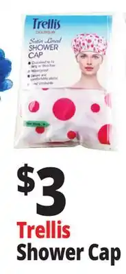 Ocean State Job Lot Trellis Boutique Shower Cap offer