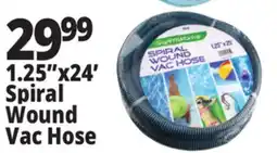 Ocean State Job Lot SwimWorks Spiral Wound Pool Vacuum Hose 1.25 x 25' offer