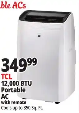 Ocean State Job Lot TCL Smart Portable Air Conditioner offer