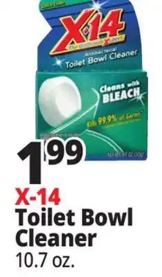Ocean State Job Lot X-14 Antibacterial Drop-In Toilet Bowl Cleaner offer