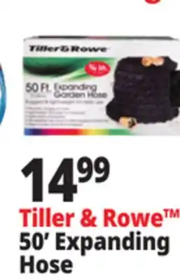 Ocean State Job Lot Tiller & Rowe 3/4 Expanding Garden Hose 100' offer