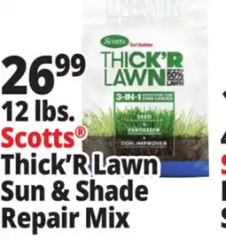 Ocean State Job Lot Scotts Thick'r Lawn Turf Builder 12 lbs offer
