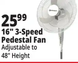 Ocean State Job Lot Penguin Pedestal Fan 16 offer