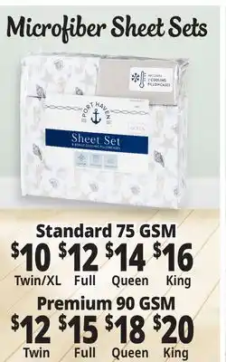 Ocean State Job Lot Sheet Sets offer