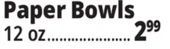 Ocean State Job Lot Aspen Easy Ware Heavy-Duty Paper Bowls 24 Count offer