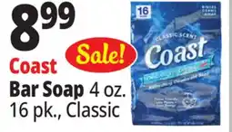 Ocean State Job Lot Coast Classic Scent Refreshing Deodorant Bar Soap 16 Count offer