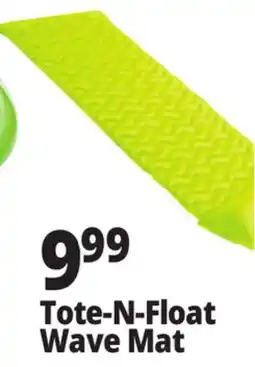 Ocean State Job Lot Intex Tote-n-Float Wave Mat offer