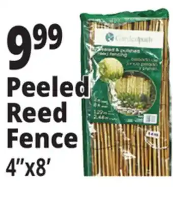 Ocean State Job Lot Gardenpath Peeled and Polished Reed Fencing 4 x 8' offer