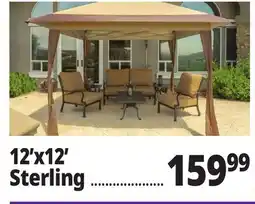 Ocean State Job Lot Sterling 12' x 12' Instant Pop-Up Gazebo offer