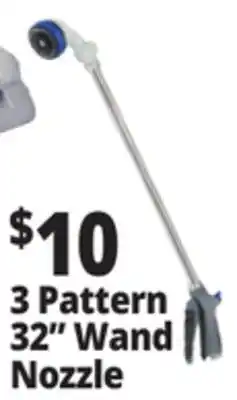 Ocean State Job Lot Tiller & Rowe 3-Pattern Adjustable Head Watering Wand offer