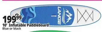 Ocean State Job Lot Lange DriftReign Inflatable Paddle Board Black/White offer