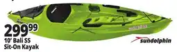 Ocean State Job Lot KL Outdoor Bali 10' Kayak Citrus offer