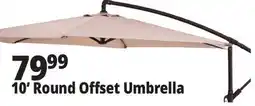 Ocean State Job Lot 10' Offset Patio Umbrella offer