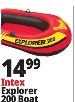 Ocean State Job Lot Intex Explorer 200 Inflatable Boat offer