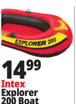 Ocean State Job Lot Intex Explorer 200 Inflatable Boat offer