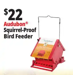 Ocean State Job Lot Audubon Squirrel-Proof Bird Feeder offer