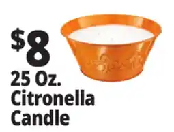 Ocean State Job Lot Citronella Candle offer