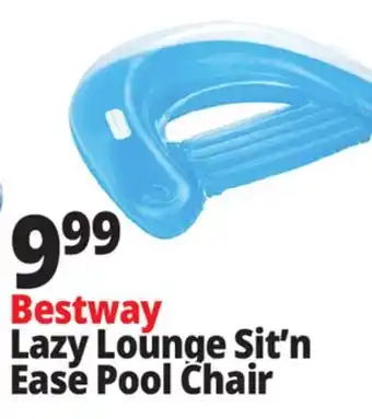 Ocean State Job Lot Bestway H2OGO! Lazy Lounge Sit n' Ease Pool Chair offer