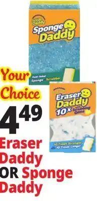 Ocean State Job Lot Scrub Daddy Eraser Daddy 2 Count offer