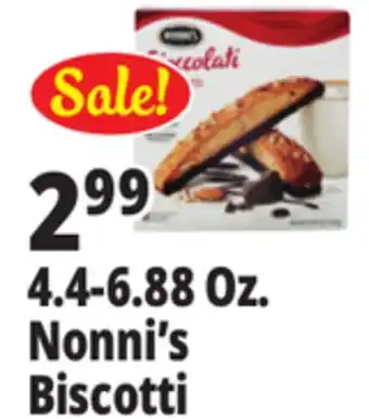 Ocean State Job Lot Nonni's Biscotti offer