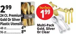 Ocean State Job Lot Smith & Callahan Premium Plastic Cutlery Set offer