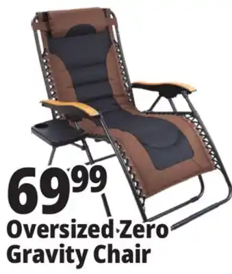 Ocean State Job Lot Oversized Zero Gravity Chair offer