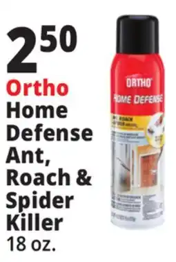 Ocean State Job Lot Ortho Home Defense Ant Roach & Spider Killer 18 oz offer