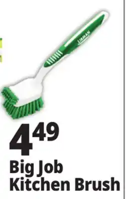 Ocean State Job Lot Libman Big Job Kitchen Brush offer
