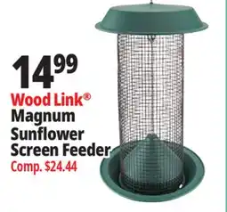 Ocean State Job Lot WoodLink Magnum Black Oil Sunflower Bird Feeder offer