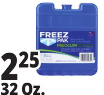 Ocean State Job Lot Freez Pak Reusable Medium Ice Pack offer