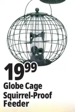 Ocean State Job Lot Yankee Trader Globe Cage Squirrel Proof Bird Feeder offer