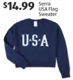 Aldi Serra USA flag sweater offer