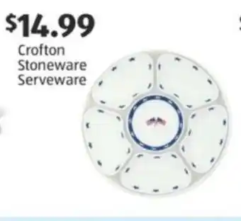 Aldi Crofton stoneware serveware offer