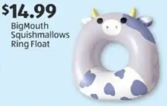 Aldi Bigmouth squishmallows ring float offer